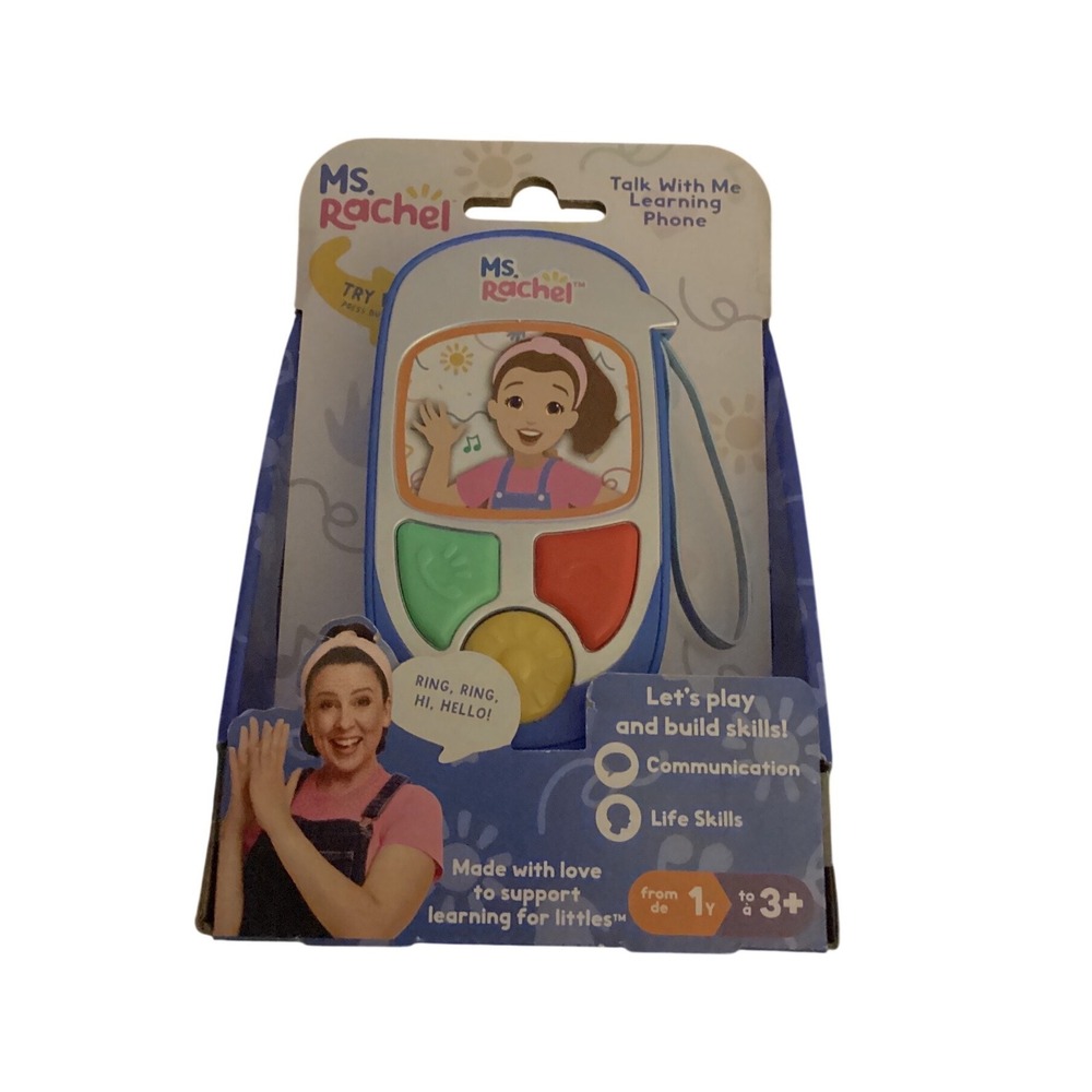 Ms. Rachel Talk With Me Learning Phone Toddler Educational Toy Spin Master NEW